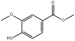 Methyl vanillate  Structure